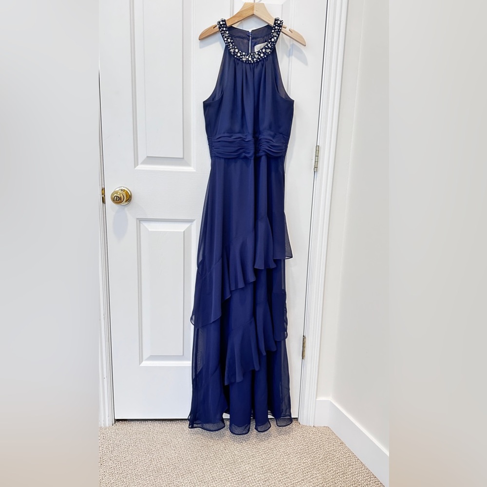 Eliza J from Nordstrom full length evening gown-Royal Blue